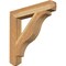 Ekena Millwork Funston Craftsman Rough Sawn Bracket, Western Red Cedar, 4"W x 26"D x 26"H BKT04X26X26FST04RWR - alternate 1